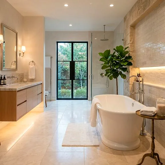 Finished Home Spa Bathroom Remodeling Case Study